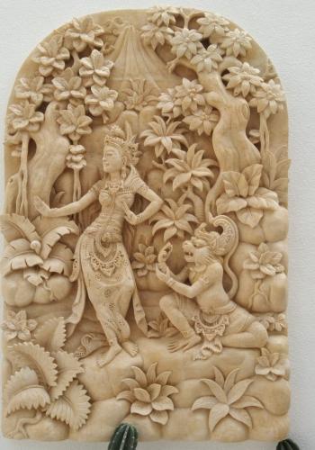 Relief Pewayangan dan Tradisi 3D