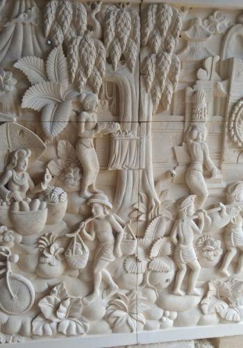 Relief Tradisi dan Pasar