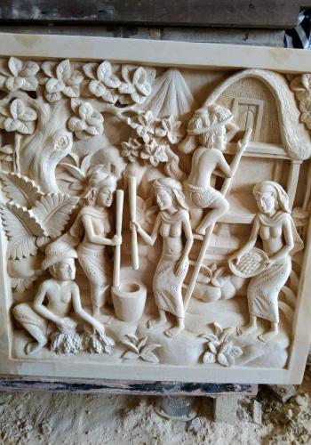 Relief Tradisi dan Pasar