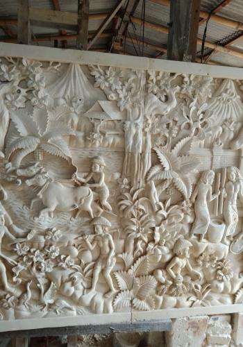 Relief Petani dan Sawah