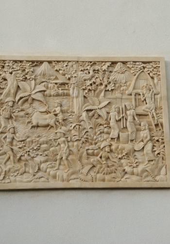 Relief Petani dan Sawah