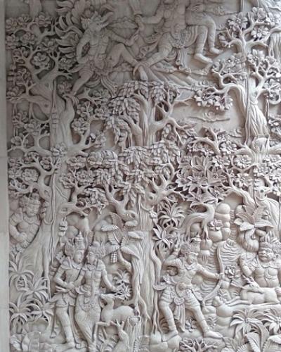 Relief Dinding Ramayana