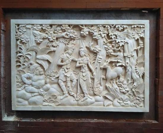 Hiasan Dekorasi Dinding Rumah Motif pewayangan