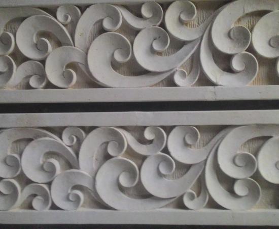 Harga relif dinding rumah motif tribal / util utilan.