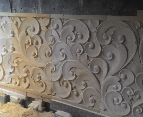 Harga releief dinding rumah motif tribal/ util utilan.