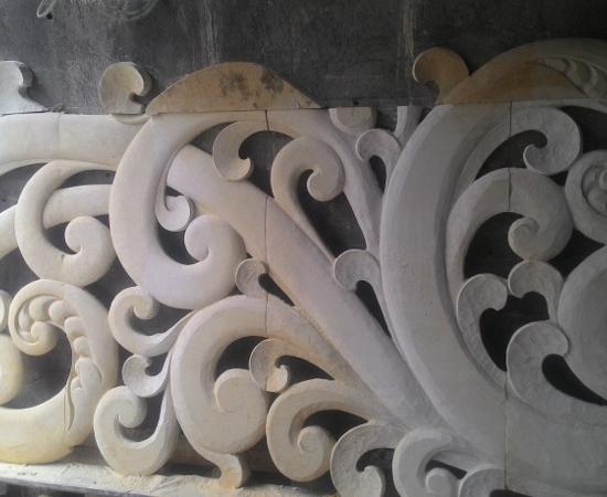 Harga releir ukiran dinding rumah motiftribal/ util utilan