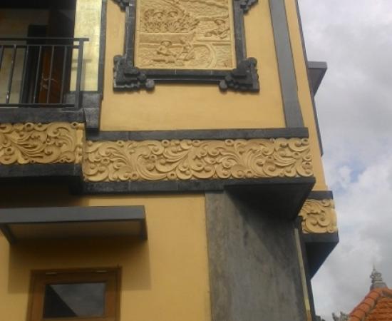 Dekorasi Dinding Rumah mewah motif util