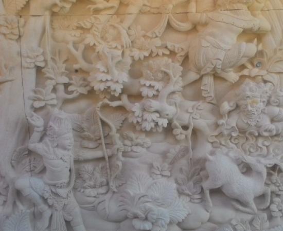 Dekorasi Rumah motif Ramayana