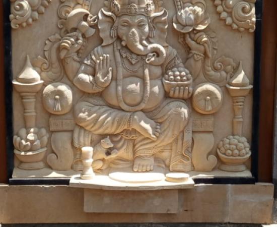 Relief Aling-aling Ganesa Bali