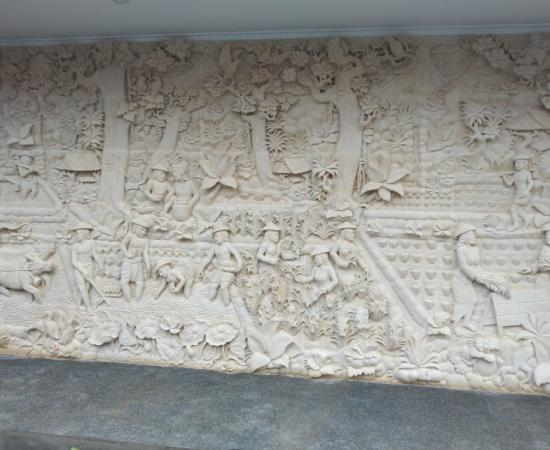 Relief Pewayangan dan Tradisi 3D