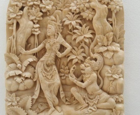 Relief Pewayangan dan Tradisi 3D