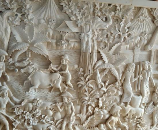 Relief Petani dan Sawah