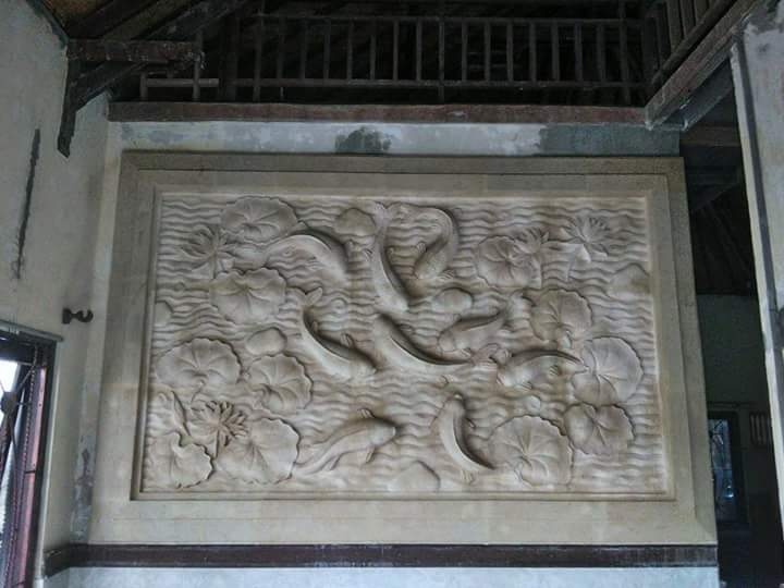 Harga relief dinding motif ikan
