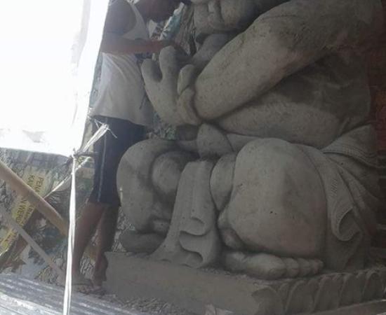 Hiasan rumah motif patung Medah,malen