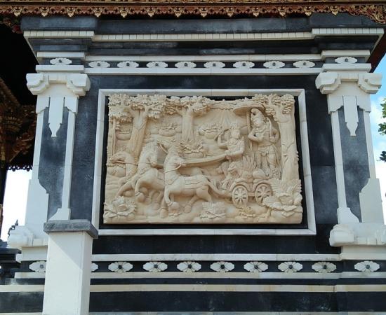 Dekorasi Rumah mewah motif Mahabarata