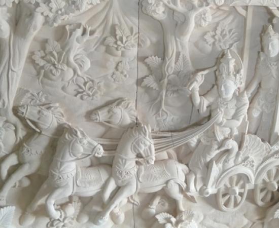 Relief Mahabarata