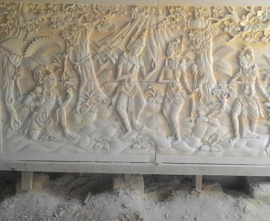 Relief Ramayana paras jogja.