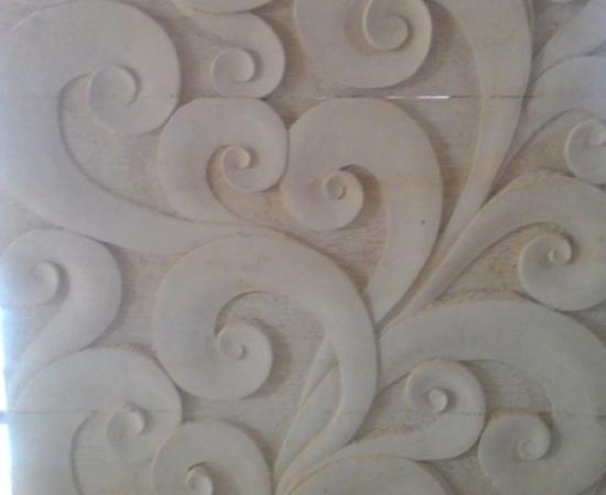 Relief Tembok Rumah Motif Minimalis