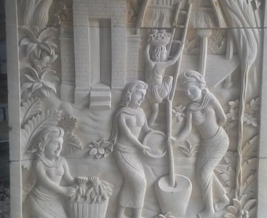 Relief Tradisi Bali