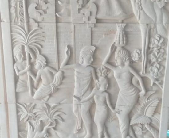 Ukiran Relief Bali Motif Tradisi