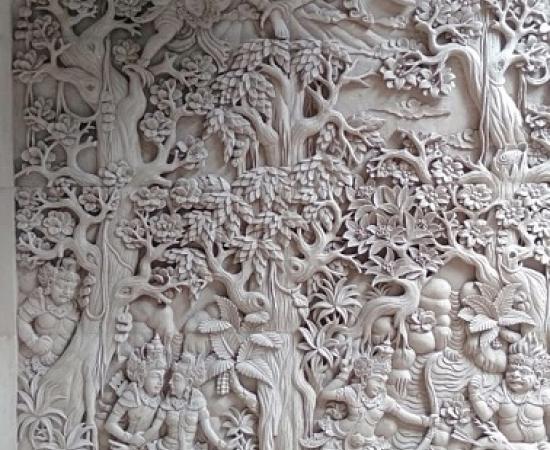 Relief Dinding Ramayana