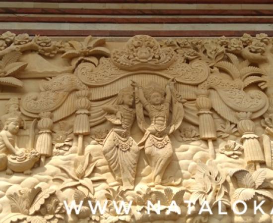 Jual Relief Dinding Bali Motif Tari Oleg Tamulilingan 3 Dimensi