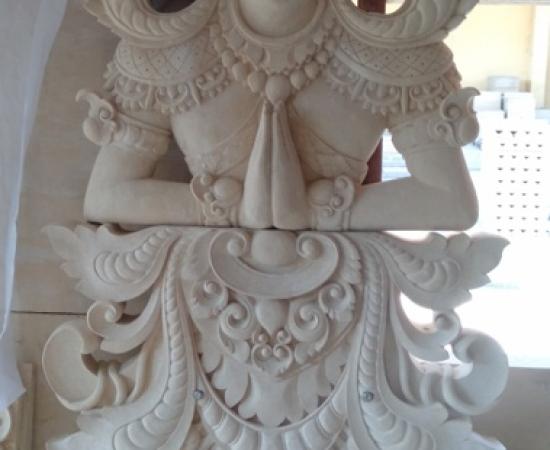 Ukiran Batu Paras Bali Motif Chili